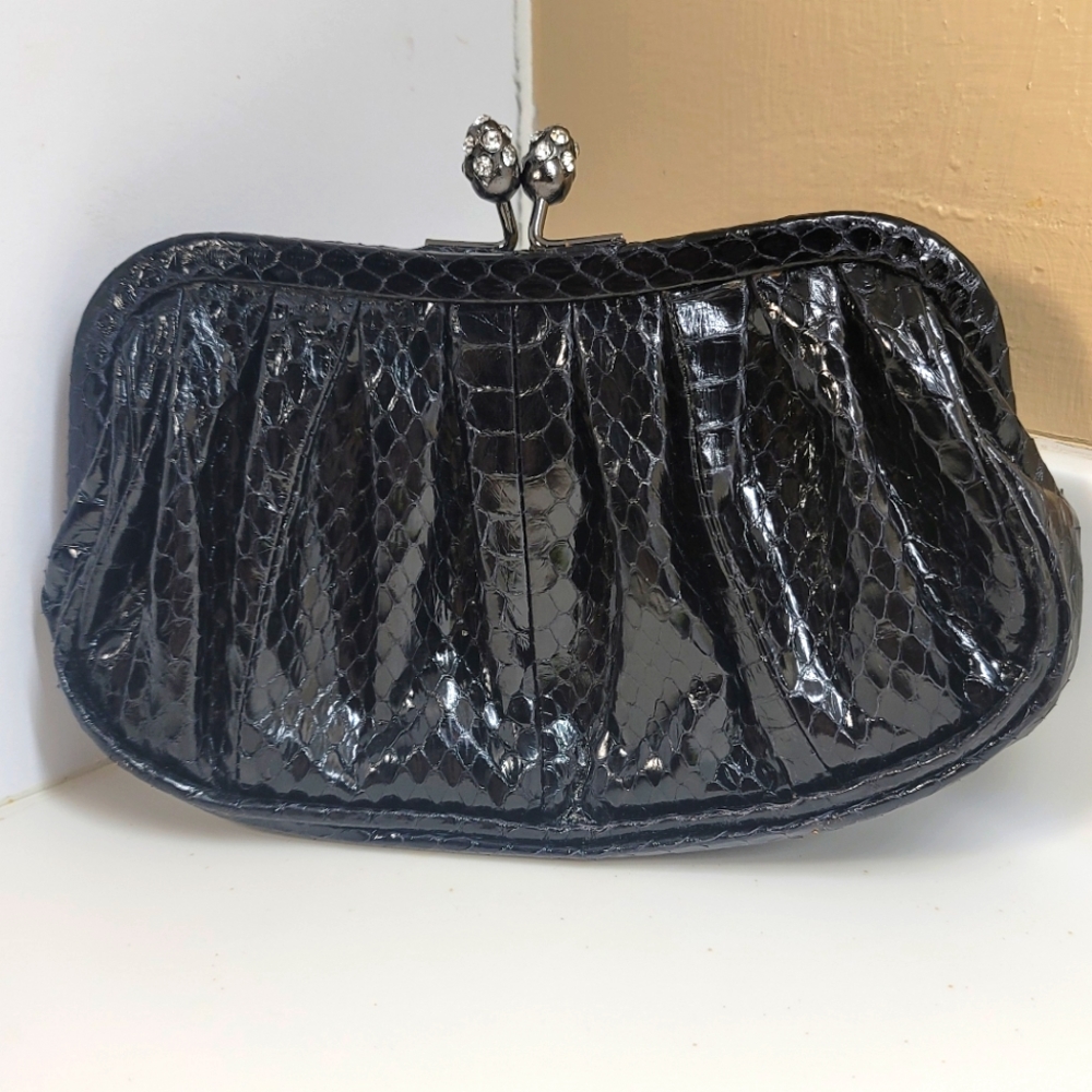 Van Eli Snakeskin Mini